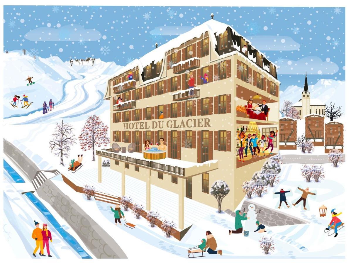 Du Glacier Boutique & Traditions Hotel フィエッシュ エクステリア 写真